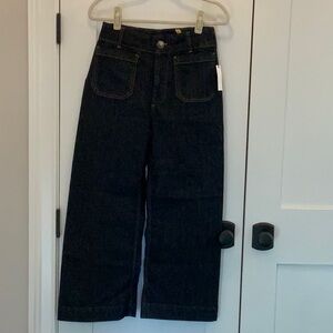 Anthropologie Maeve Collette Jeans Size 28 Dark Denim NEW